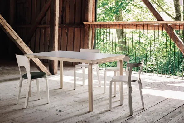 Aalto Table Rectangular 82A, 150x85 cm fra Artek