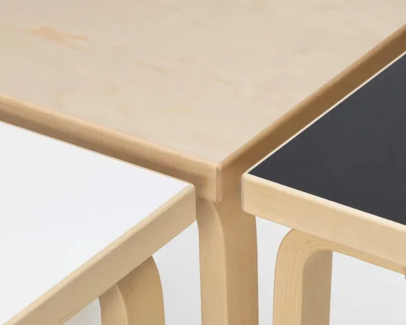Aalto Table Rectangular 81B, 120 x 75 cm fra Artek