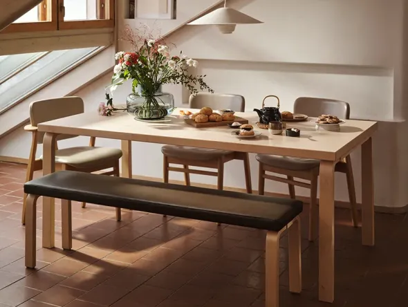 Aalto Table Rectangular 83, 182x91 cm fra Artek
