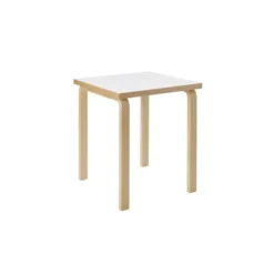 Aalto Table Square 80C, 60x60 cm fra Artek
