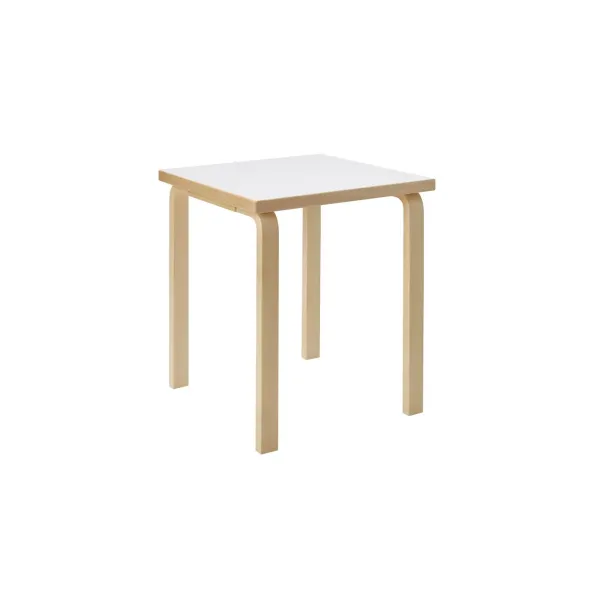 Aalto Table Square 80C, 60x60 cm fra Artek