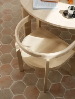 After Dining Table Ø120, ash fra Fritz Hansen