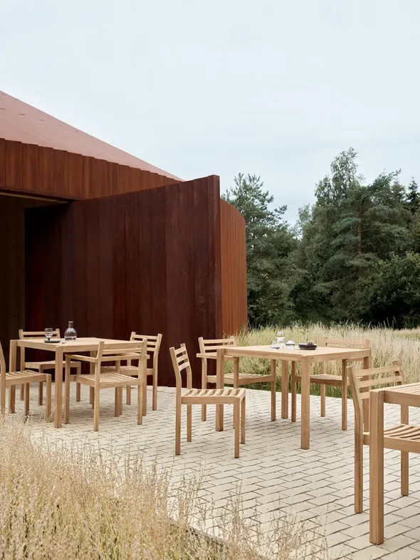 AH502 Outdoor Spisebordsstol fra Carl Hansen & Søn