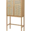 Air Cabinet, oak/cane fra Design House Stockholm