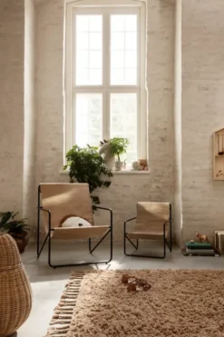 Amass Long Pile Rug fra Ferm Living