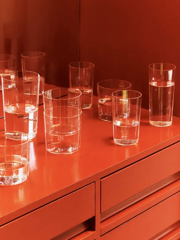 Angle Glass, wide 4 stk. fra Hay