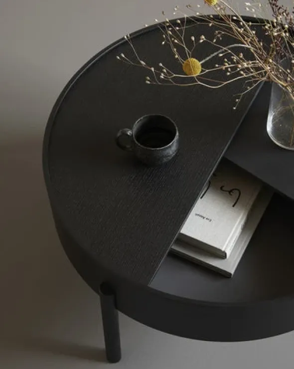 Arc Coffee Table, Ø 66 cm fra Woud
