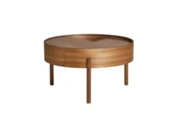 Arc Coffee Table, Ø 66 cm fra Woud
