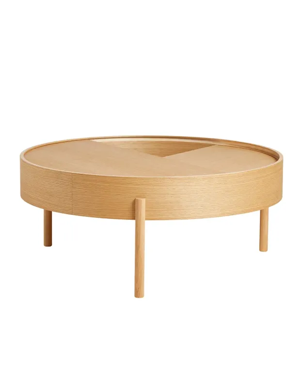 Arc Coffee Table, Ø 89 cm fra Woud