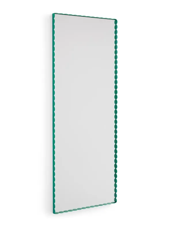 Arcs Mirror Rectangle M, green fra Hay