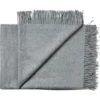 Arequipa Plaid, medium grey fra Silkeborg Uldspinderi