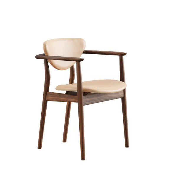 109 Armchair, valnød af Finn Juhl