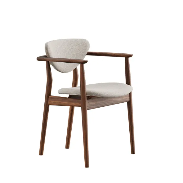 109 Armchair, valnød af Finn Juhl