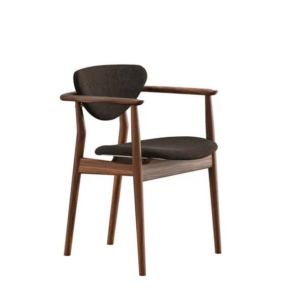 109 Armchair, valnød af Finn Juhl