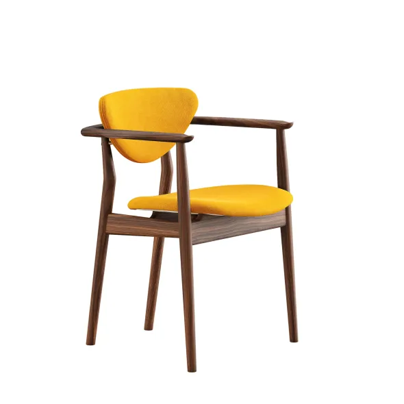 109 Armchair, valnød af Finn Juhl