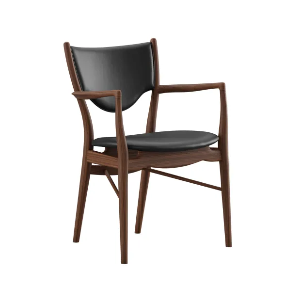 46 Armchair, valnød af Finn Juhl