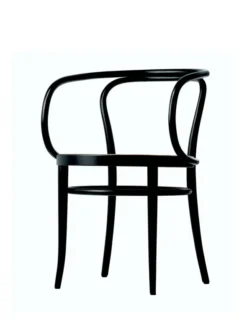 209 Armstol, sort fra Thonet