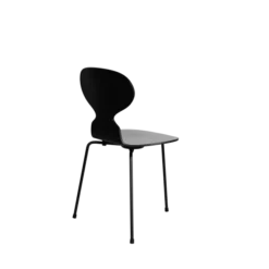 Arne Jacobsen Signatursæt: Special Edition Æggebordet m. 3 Myren Stole - Sort