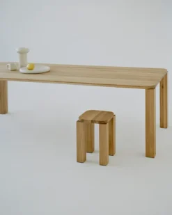 Atlas Spisebord 2500x950, Natural Oak fra New Works