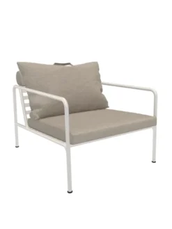 Avon Lounge Chair, muted white stel fra Houe