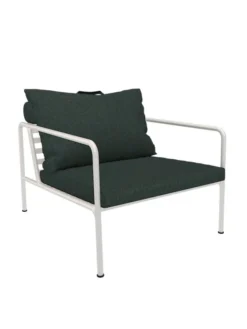Avon Lounge Chair, muted white stel fra Houe