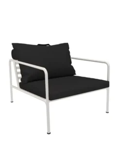 Avon Lounge Chair, muted white stel fra Houe
