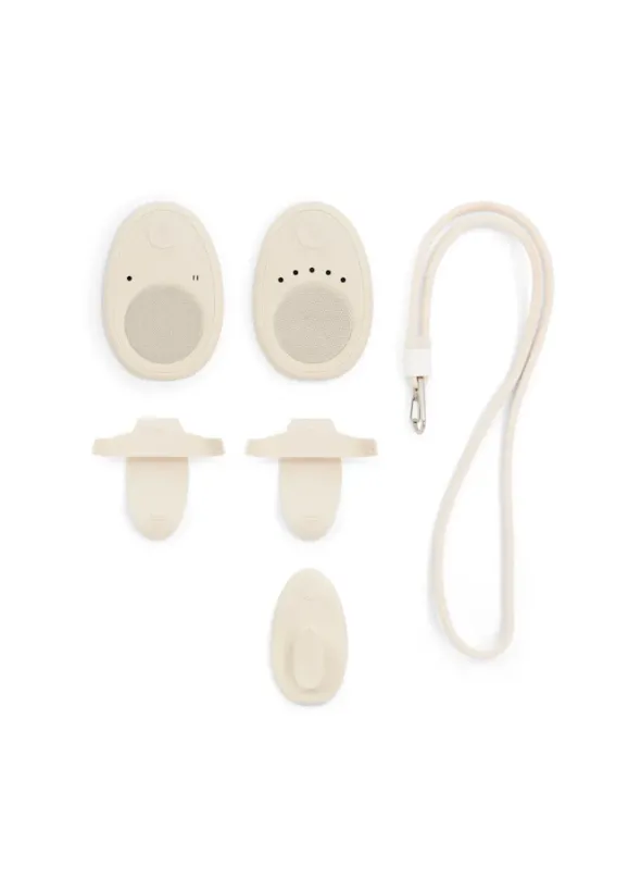 Babyalarm, cream white fra Moonboon