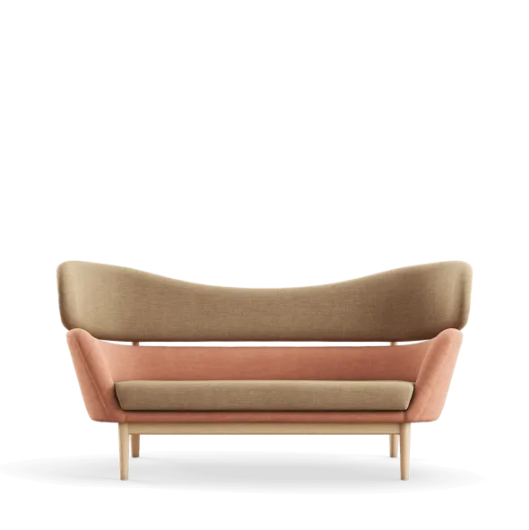 Baker sofa, eg klar olie af Finn Juhl
