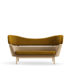 Baker sofa, eg klar olie af Finn Juhl