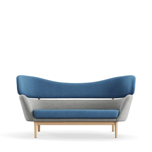 Baker sofa, eg klar olie af Finn Juhl