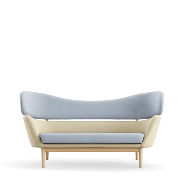 Baker sofa, eg klar olie af Finn Juhl