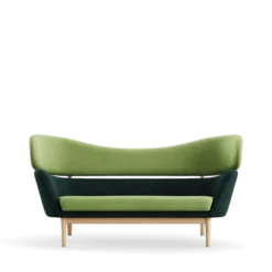 Baker sofa, eg klar olie af Finn Juhl