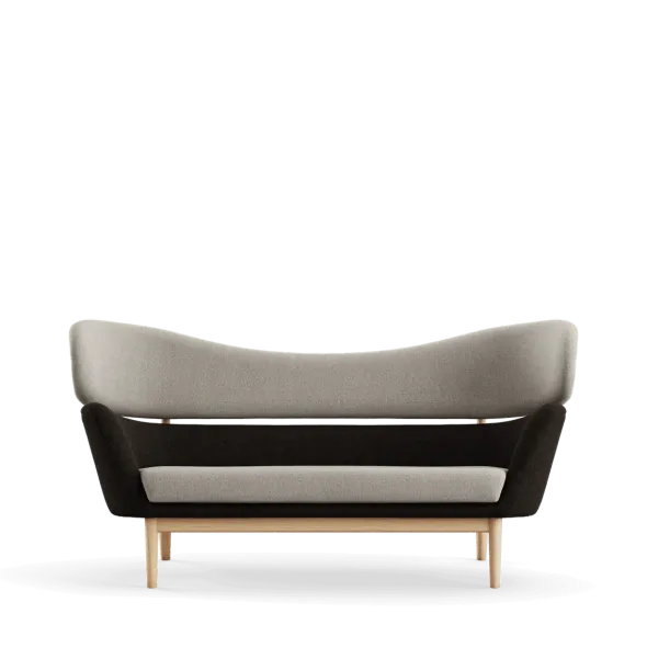 Baker sofa, eg klar olie af Finn Juhl