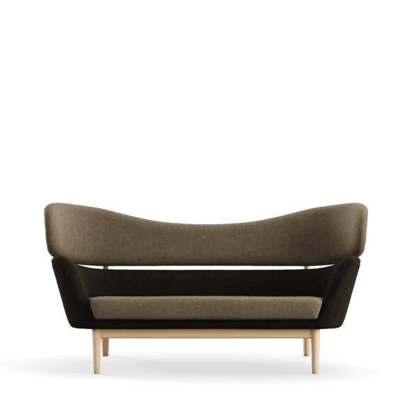 Baker sofa, eg klar olie af Finn Juhl