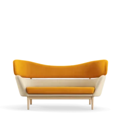 Baker sofa, eg klar olie af Finn Juhl