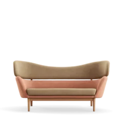 Baker sofa, eg olie af Finn Juhl