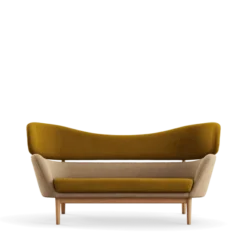 Baker sofa, eg olie af Finn Juhl