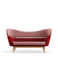 Baker sofa, eg olie af Finn Juhl