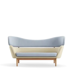 Baker sofa, eg olie af Finn Juhl
