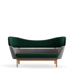 Baker sofa, eg olie af Finn Juhl