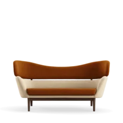 Baker sofa, valnød af Finn Juhl