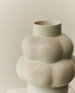 Balloon Vase 04, ceramic, Vintage Glaze fra Louise Roe