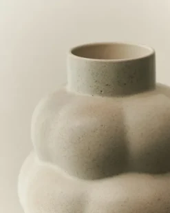 Balloon Vase 04, ceramic, Vintage Glaze fra Louise Roe