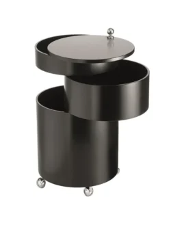 Barboy Sidebord, sort af Verner Panton