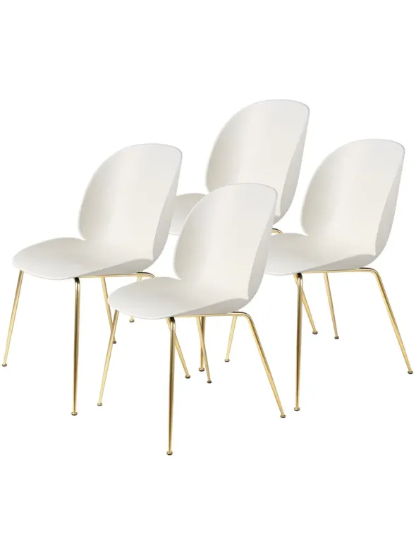 Beetle Chair, conic base 4 stk. fra GUBI