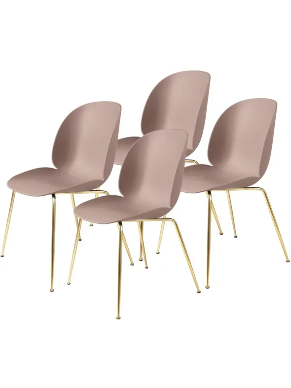 Beetle Chair, conic base 4 stk. fra GUBI