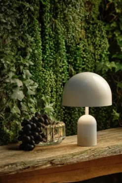 Bell Portable Bordlampe, grey fra Tom Dixon