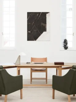 BM 71 Biblioteksbord af Børge Mogensen