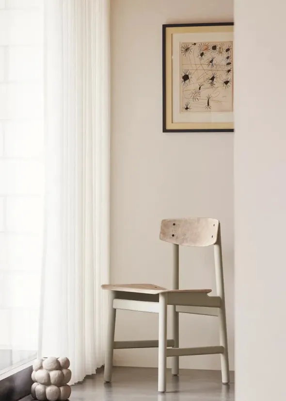 BM3162 Conscious stol, Grey fra Mater