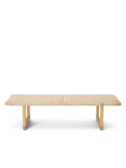 BM0489L Table Bench, eg olie papirflet af Børge Mogensen